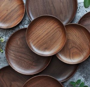 Plato de Madera Pulida, Artesanía Tradicional, Vajilla Ecológica para Restaurantes y Uso Doméstico, Especial de Navidad - Product Image 2