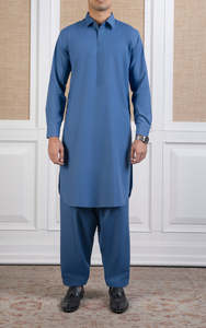 Low MOQ Top Selling Men Salwar Kameez <b>Dress</b> High Quality Latest Design Islamic Clothing Afghani Men Shalwar Kameez With Pockets - Product Image 2