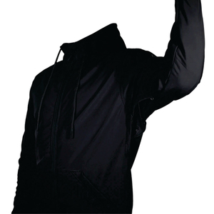 Sweat à capuche de protection pour moto unisexe Sweat à capuche en polaire pour moto de grande taille avec fermeture éclair - Product Image 4