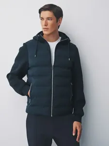 Veste d'hiver Offre Spéciale OEM ODM pour hommes rembourrée à la mode veste polaire pour hommes pour les sports d'hiver en plein air - Product Image 6