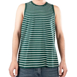 High Quality Loose Design Unisex Fashion Wear Lining Singlet High Stretchy Casual Wear Knitted Tank Top Men Apparel Clothes - Product Image 2