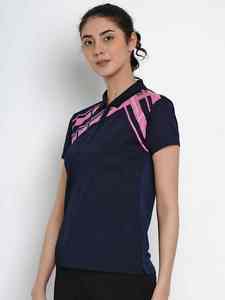 Polo de Jersey de Algodón para Mujer, Manga Corta, Elástico, Informal, Ropa Deportiva de Golf - Product Image 4