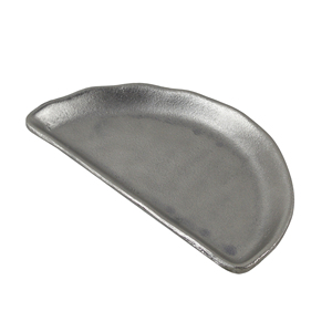 Plateau de luxe en métal émaillé sur le thème de l'or 2 tailles accessoires de cuisine plateau de service prix de gros fabriqué à des fins décoratives - Product Image 5