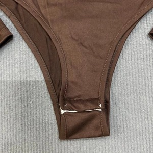 บอดี้สูทชิ้นเดียวชุดว่ายน้ำสตรีแบบเต็มตัวผ้าคอตตอนระบายอากาศได้ดี - Product Image 6