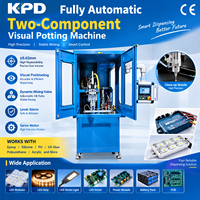 3 Eksenli CNC Otomatik AB Tutkal Dolum Makinesi, LED Aydınlatma Modülleri PCB Elektronikleri için Görüntüleme Kontrolü Konumlandırma Sistemli