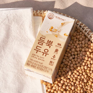 ORGANICMARU Soy Milk 190ml X 24ea Unsweetened Natural Drink for Breakfast <b>Refrigerated</b> Storage 2 Year Best Before - Product Image 6