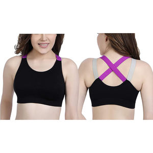 Nuevo Sujetador Deportivo de Alta Calidad para Mujer, Liso, Cómodo, Servicio OEM, Transpirable, en Venta, Personalizable - Product Image 6