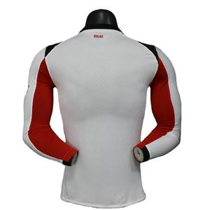 2526 Liga italiana jugador visitante edición manga larga fútbol cometa #10 Club traje de entrenamiento ACM camiseta de fútbol de alta calidad - Product Image 1