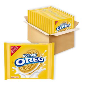 OREO Golden Sandwich Cookies, 12-13.29 oz Packs - Product Image 6