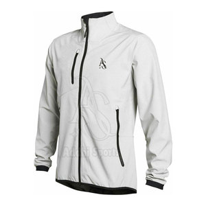 Veste d'hiver à fermeture éclair Softshell pour hommes avec col montant conçue sur mesure - Product Image 2