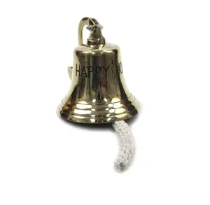 Handcrafted Design Brass Ship Bell Wholesale Manufacturer Nautical Brass Ship Bell Manufacturer and Exporter