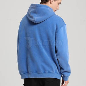 Sudadera con capucha lavada con ácido hecha de algodón para hombre de nuevo estilo de fabricante pakistaní, ropa de verano de manga larga, ropa informal para hombre, Sudadera con capucha - Product Image 4
