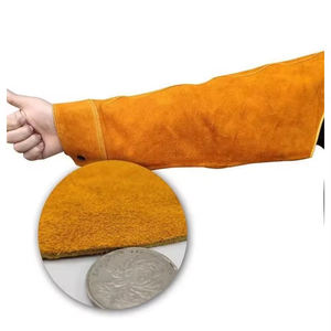 แขนยาวป้องกันความร้อนสำหรับงานเชื่อม, แขนยาวป้องกันอุณหภูมิสูงแขนเสื้อสำหรับช่างเชื่อม - Product Image 4