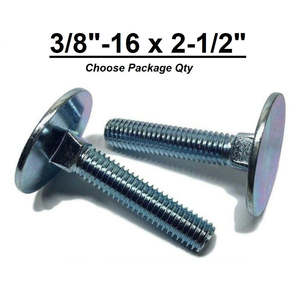 3/8-16x2-1/2 mạ kẽm toàn bộ bu lông thang máy cấp 2 cho các bộ phận thang máy - Product Image 2