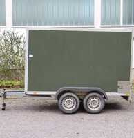 Remorque fermée à essieu simple WM Meyer WM C100 pour le transport de marchandises
