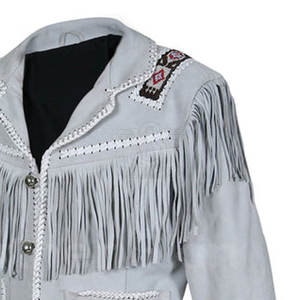 แจ็คเก็ตหนังแท้สไตล์คลาสสิกแบบตะวันตก ให้ความรู้สึกสบายในชีวิตประจำวัน ดีไซน์เรียบหรู ดูดีแบบดั้งเดิม พร้อมคุณสมบัติที่เป็นมิตรต่อสิ่งแวดล้อม ให้ความสะดวกสบายแบบทันสมัยสำหรับผู้ชาย - Product Image 4