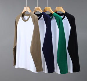 Fabricant vente en gros de t-shirts logo personnalisé de haute qualité t-shirt blanc en pur coton pour hommes t-shirt à manches longues pour hommes - Product Image 1