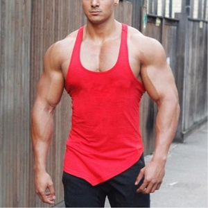 Camisetas de Tirantes para Hombre, Personalizadas, de Verano, para Gimnasio, Ajustadas, Transpirables, 100% Algodón, sin Mangas, Chalecos para Hombre - Product Image 5