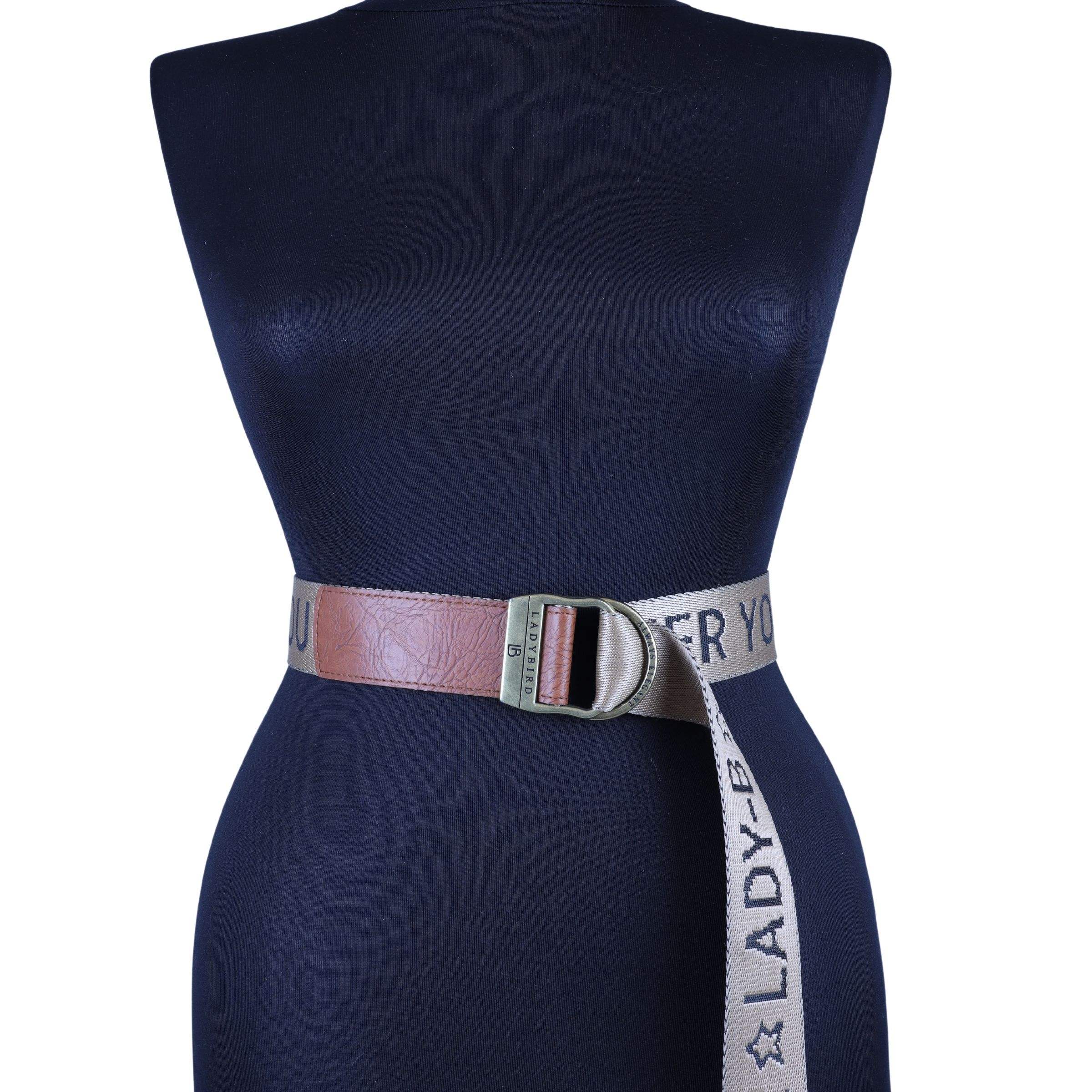 Custom Elastic Fabric Belts for Women and Men with Custom Belt