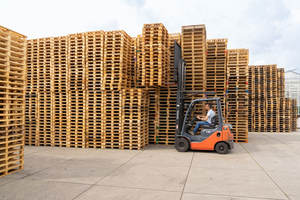 Palet de Madera de Pino Nuevo a Precio Económico, 1000x1200mm, Palet Europeo Estándar de Madera de 1200 x 800mm en Venta - Product Image 3