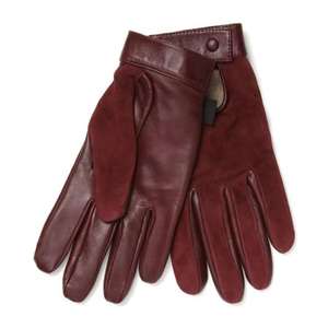 Gants en cuir de mouton doux marron pour hommes chaud hiver Design élégant conduite cyclisme utilisation quotidienne en extérieur - Product Image 1