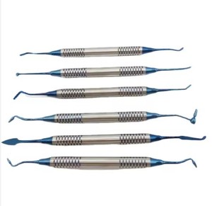 Faible MOQ, kit d'hygiène dentaire 6 en 1, spatule de remplissage en résine composite, instrument dentaire, prix de gros, faible MOQ - Product Image 3