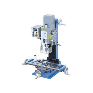 Perceuse/fraiseuse de table 220V à entraînement par engrenages, machine de perçage et de fraisage CNC avec composants essentiels : moteur et roulement - Product Image 1