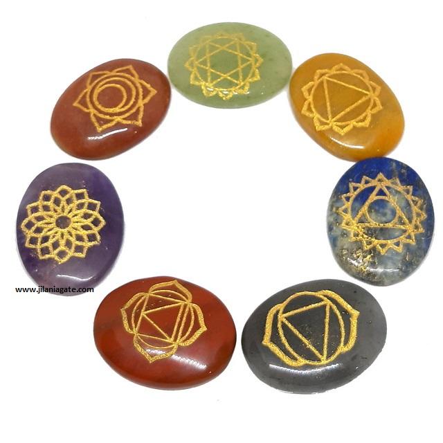 7 Chakra Ovel Shape