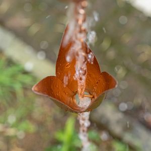 โซ่ฝนโลหะหนักสำหรับรางน้ำกลางแจ้ง โซ่ไหลน้ำตกแต่ง - Product Image 4