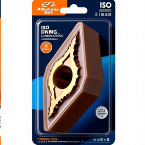 Inserto de Torneado Indexable con Recubrimiento PVD ISO DNMG 110408E-SMT8430 D.3.81mm, Paquete de 10 Unidades para un Uso Eficiente de Herramientas en Operaciones de Torneado - Product Image 2