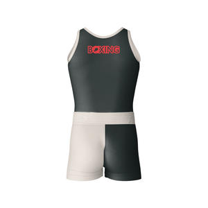 Conjunto de Uniforme de Boxeo Reversible Unisex 2026, 2 Piezas, Top y Pantalones Cortos, para Entrenamiento de Adultos, MMA, Kickboxing, Artes Marciales, 100% Poliéster, Secado Rápido - Product Image 3