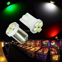 4SMD T10 3528 # Ampoule LED 555 rose (violet) 6V 5W CE ROHS en bakélite à courant régulé pour machine de flipper AC/DC PA