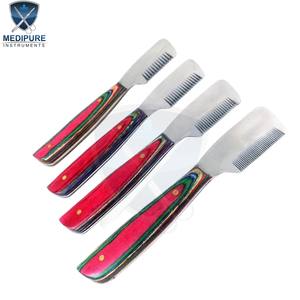 Cuchillo pelador manual para perros | Herramientas de aseo de marca privada | Juego extrafino grueso del fabricante de equipos de cuidado de mascotas OEM - Product Image 4