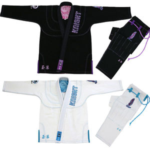 Nouveau Kimono de Jiu-Jitsu (BJJ) unisexe en coton 100% respirant, Ripstop renforcé 10 oz, 460 g/m², motif vague perlée - Product Image 2