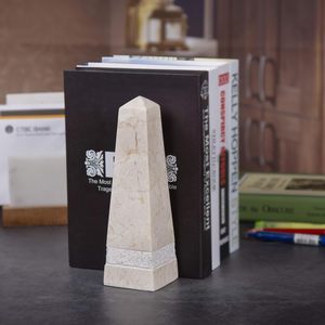 Obelisco de Mármol Blanco Hecho a Mano, Mármol Natural Moderno Resistente al Fuego, Garantía de 5 Años, Revestimiento de Paredes para Comedor, Cocina, Villas y Hoteles - Product Image 3