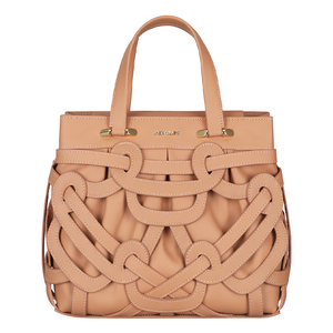 กระเป๋าถือขนาดเล็กกะทัดรัดและน่ารักพร้อมด้ามจับสีน้ำตาลตัดกันเหมาะสำหรับสิ่งจำเป็นขนาดเล็กในราคาขายส่ง - Product Image 5