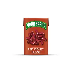 Hochwertiges Made in Italy Ihre Marke rote Nierebohnen in leicht zu öffnenden Dosen 16 × 400 g für Export