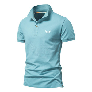 Camisetas de polo hechas de algodón/poliéster Camisetas de polo de talla grande Precio al por mayor Camisetas de polo para hombres - Product Image 1