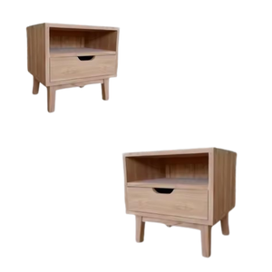 CHEVET 1 TIROIR BOIS DE TECK MASSIF FABRIQUÉ EN INDONÉSIE - Product Image 6