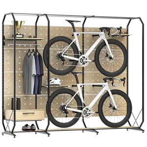 Rak penyimpan sepeda, K1 - 240F6 (ASCD) bergaya rak tampilan sepeda dengan ekspansi fleksibel