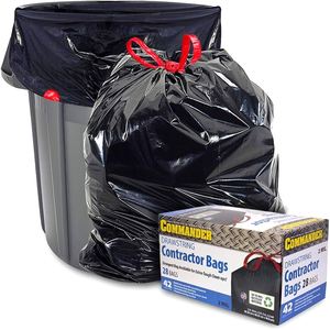 ถุงขยะสำหรับงานหนักขนาด 42 แกลลอน สำหรับงานก่อสร้างและทำความสะอาดในโรงงานอุตสาหกรรม ขายส่ง - Product Image 1