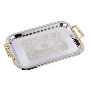 Bandeja de Servir Elegante y Duradera de Metal Esmaltado Ecológico para Mesas de Comedor - Product Image 6