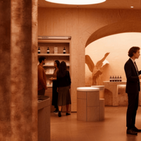 Meubles de salon, présentoir LED, comptoir de caisse, équipement de salon de beauté, armoire de rangement, mobilier de bar, restaurant