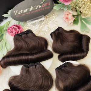 Venta al por mayor 2025 mejor precio calidad superior 100% vietnamita Remy cutícula completa trama extensiones de cabello humano - Product Image 1