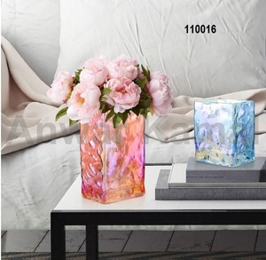 Opalescent Rectangle <b>Vase</b> - Product Image 1
