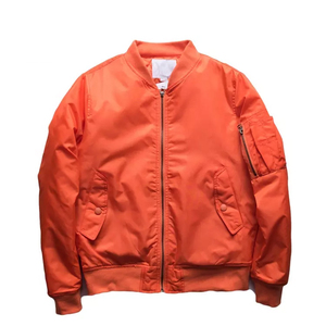 New Arrival Unisex <b>Men's</b> 2XL <b>Lightweight</b> Bomber <b>Jacket</b> Fashionable Best Style Sports Outdoor Wholesale Fabric Coats Manufacturer - Product Image 5