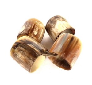 Natural Horn Eco-Friendly Stocked Napkin Rings Excellent Quality Top Designer Table Decoration Accessories - Product Image 2