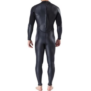 Combinaison de plongée pour hommes 3mm combinaison complète combinaison de plongée pour jeunes en néoprène combinaison chaude pour tout le corps à manches longues maillots de bain fermeture éclair avant une pièce - Product Image 4