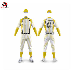 Nouveau modèle d'ensemble d'uniformes de baseball pour hommes séchage rapide vêtements de sport respirants prix de gros uniforme de softball maillots de baseball personnalisés - Product Image 2