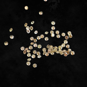 เพชรกลมธรรมชาติ2.30 2.60มม. สีขาว mn/db เพชรแบบหลวมสีน้ำตาลอ่อน S1ตัดดีผ่านการรับรองขายส่ง - Product Image 5